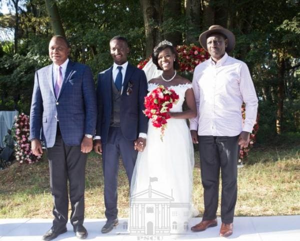 Photos Uhuru Ruto Attends Wedding Of Kiraitu Murungi S Daughter