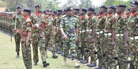 Soldiers From Kenya Meet With The High Commissioner In London