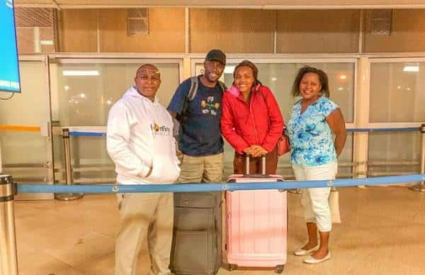 Glimpse of Dennis Okari and new wife Naomi Joy honeymoon