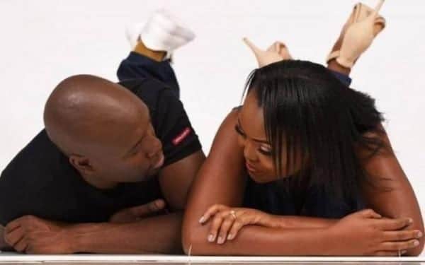 NTV journalist Dennis Okari proudly flaunts his wife
