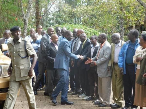 DP Ruto dodges Moi, visits son's home to convey condolences