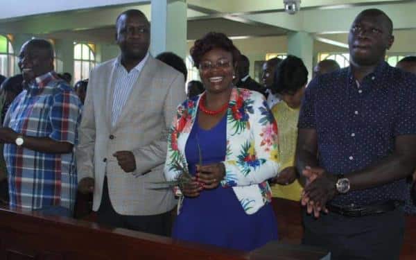 Drama as Jubilee MPs clash in church function