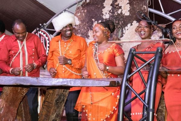 Uhuru, Raila attends Waiguru and Kamotho Waiganjo's wedding