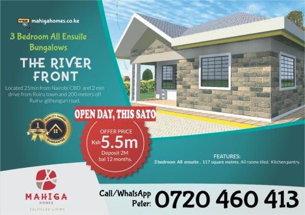Mahiga Homes Affordable Houses In Kitengela Suburbs Acacia Area3