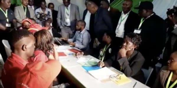 VIDEO: Drama as Mariga is Barred From Kibra By-election