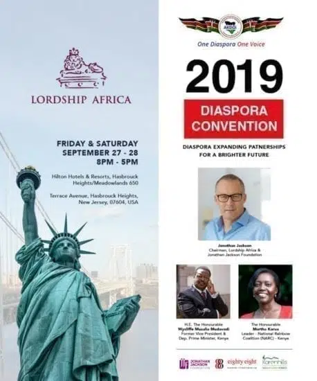 Join Jonathan Jackson at the Diaspora Convention in New Jersey Sept 27-28th