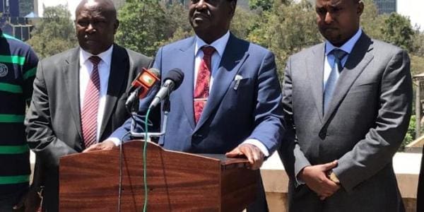 VIDEO: Drama as Maina Kamanda Disrupts Raila's Event in Kibra