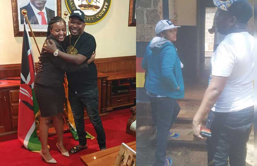 Is UoN student leader Anne Mwangi arrested with Sonko pregnant?