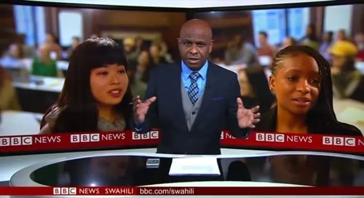 VIDEO: Swahili Goes International-BBC interview students in London