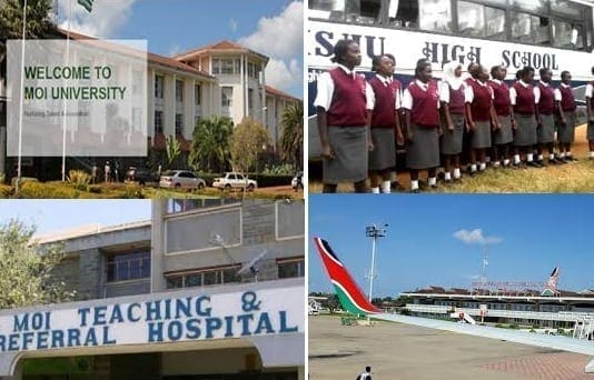 PHOTOS: Over 12 Institutions/Roads named after the late Daniel Arap Moi