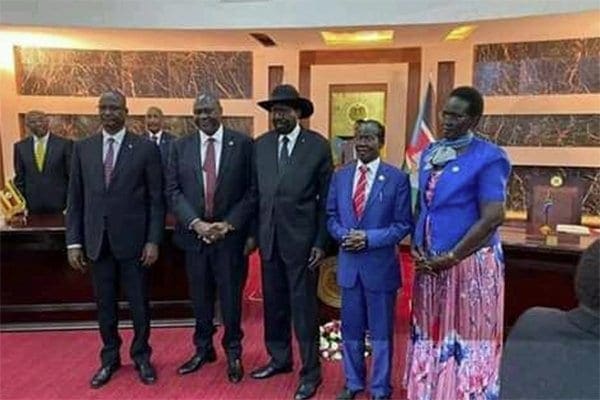 BBI of South Sudan: Riek Machar Sworn In Among 4 Vice Presidents