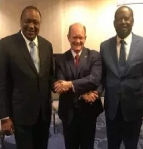 Kenyans dismiss US senator's notion of Uhuru,Raila Handshake