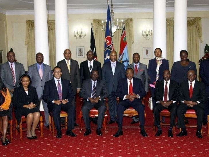 Anxiety in Kenya as Uhuru sends All Cabinet Secretaries on 14-day leave