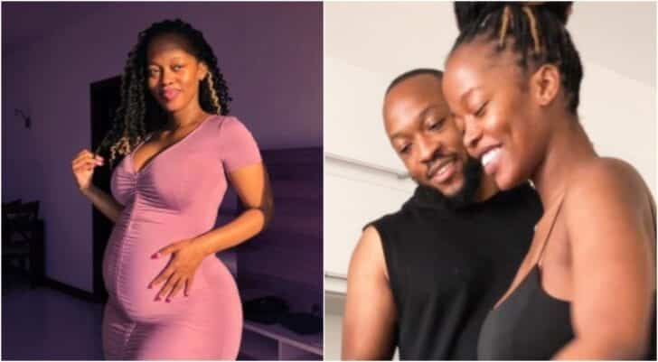 Frankie JustGymIt and Corazon Kwamboka reveal unborn baby’s name