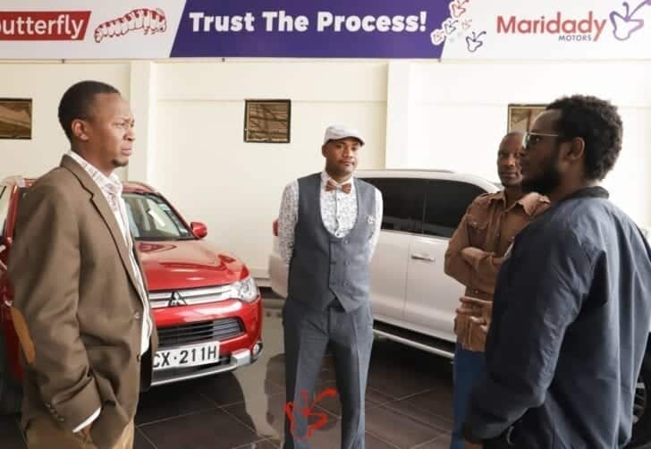 PHOTOS: Uhuru look-alike gets A Luxurious Car from Maridady Motors