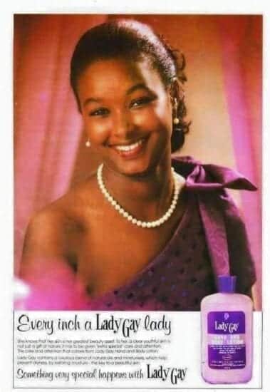 Gideon Moi's Wife Zahra,the face in the 90s Lady Gay lotion commercial