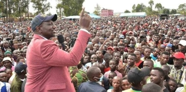 Clash: Rowdy Youth Attempt to Force Their Way Into Ruto Event in Kisii