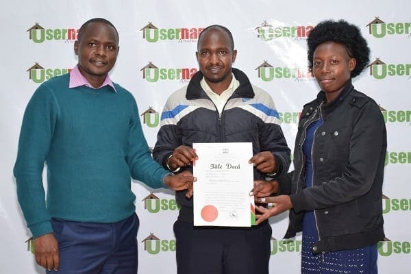 A Man With Touching Life Story Receives Title Deed For A Free Plot