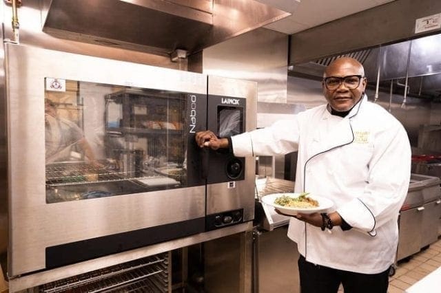 The Kenyan Dollar millionaire cooking ugali at US Cultural Fete