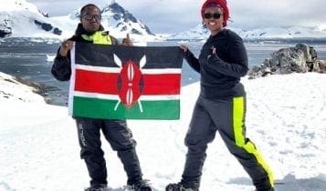 Kenyan couple on motorbike tour around the world forced to return home