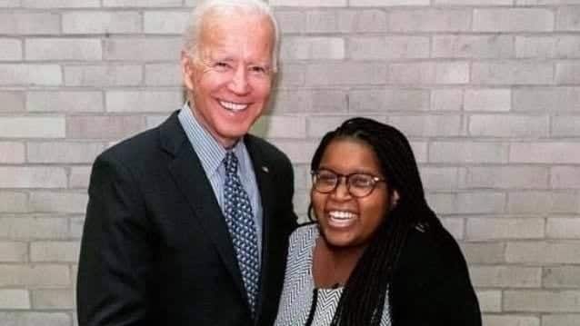 Young Kenyan lady Esther Ongeri playing key role in Joe Biden’s campaign