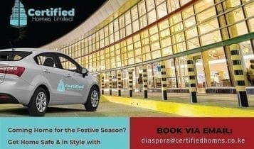 Certified Homes Ltd Christmas Gift-Free Ride from the Airport