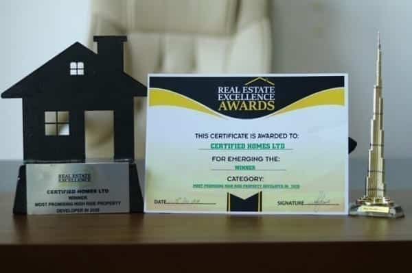 Certified Homes Wins The Most Prestigious Award