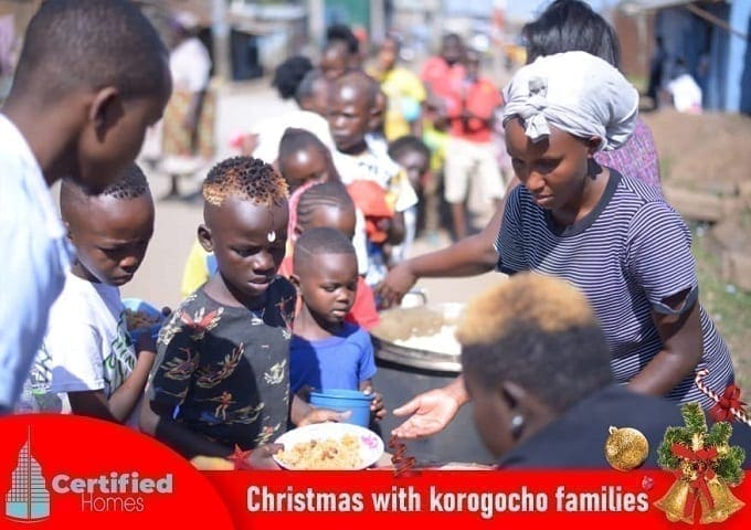 Certified Homes Christmas Party With Korogocho Families