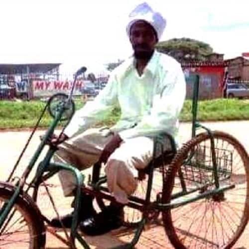 Struggling disabled Kenyan man Daniel kamau murigi request for help