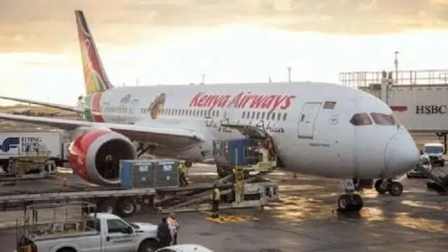 Sad: Kenyan Man Dies Aboard Kenya Airways flight from New York To Nairobi