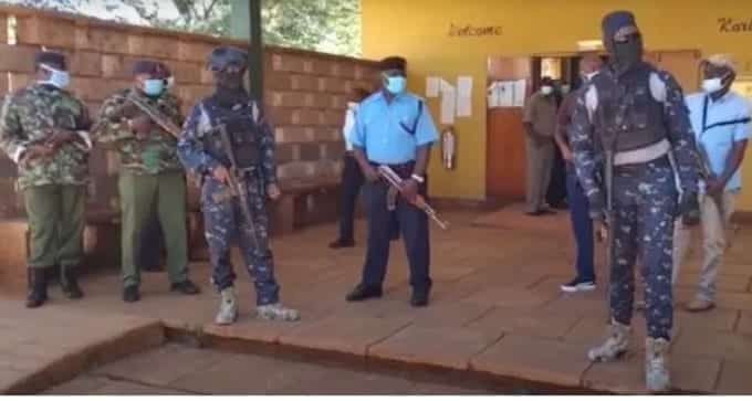 VIDEO: Sonko Escorted to Court by Special Security Team With balaclavas
