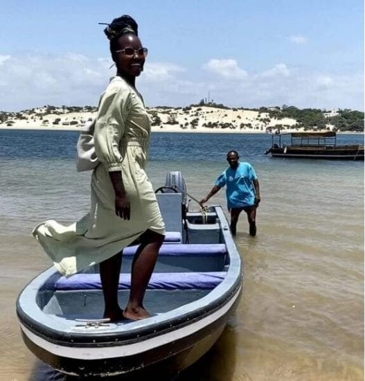 VIDEO: Lupita Nyongo's Visit To Lamu Sets The Internet On Fire