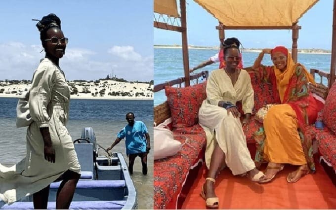VIDEO: Lupita Nyongo's Visit To Lamu Sets The Internet On Fire