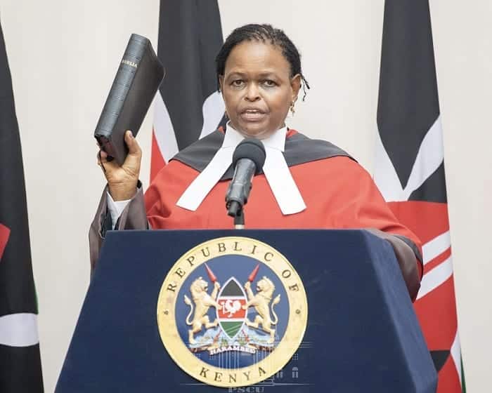 Lady Justice Martha Karambu Koome's Swearing in ceremony