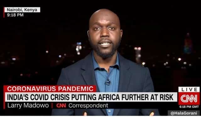 Larry Madowo leaves New York for Nairobi over the Coronavirus