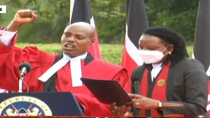 Dr Imaana Laibuta Becomes Kenya's First Blind Judge To Be Sworn-In