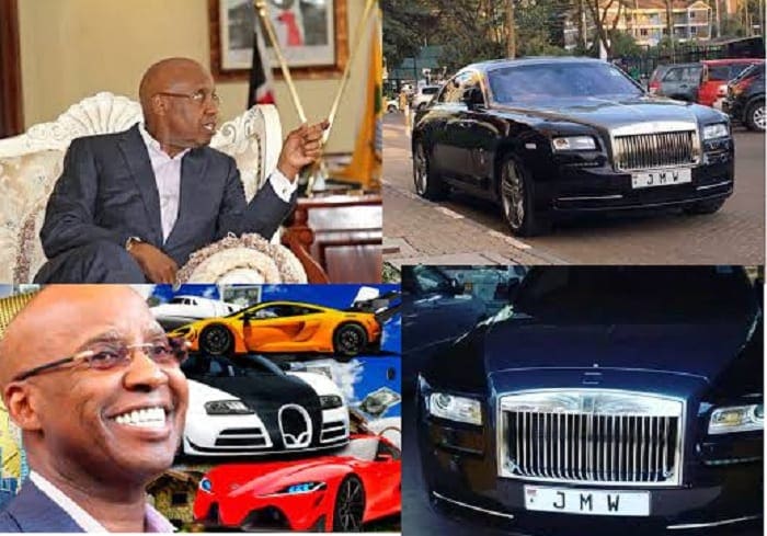 PHOTOS: Kenyan Billionaire Jimmy Wanjigi's Luxurious Fleet of Cars