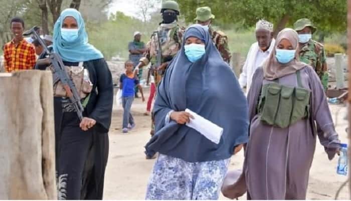 PHOTOS: Kenyan MP Anab Subow Gure's Armed Female Bodyguards