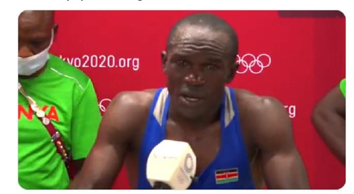 Kenyan Boxer Nick Okoth's apology for missing medal at the Olympics goes viral