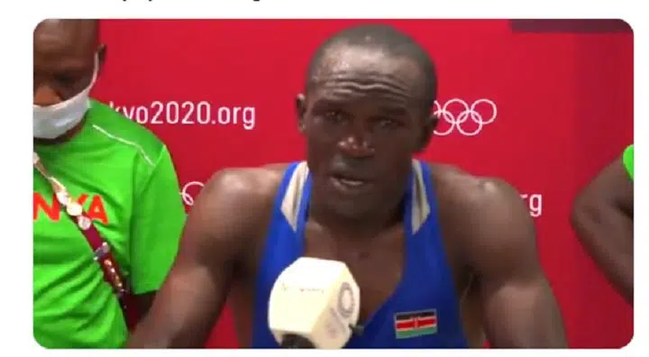 Kenyan Boxer Nick Okoth's apology for missing medal at the Olympics goes viral