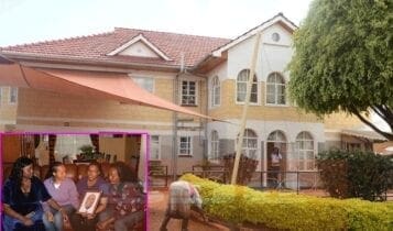 Kiambu billionaire John Makumi who lived with wives under one roof