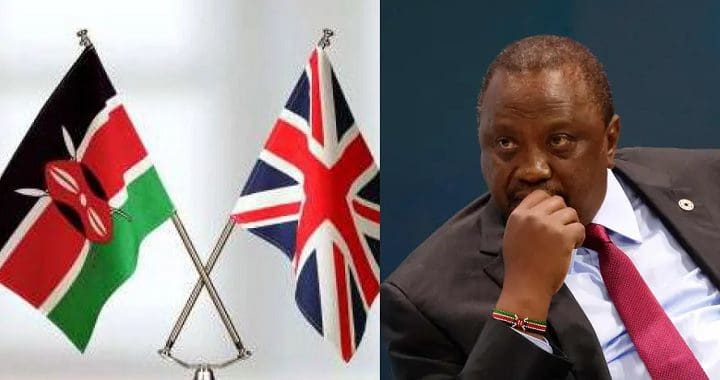 Britain demands Uhuru Covid test before London trip
