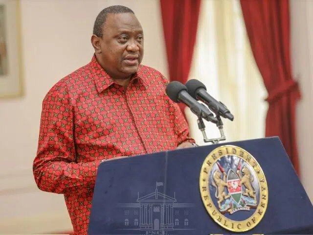 Uhuru signs election laws to allow use of manual back up in August poll