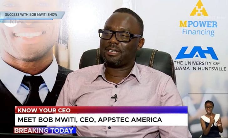 Switch TV Interview with Bob Mwiti: Starting A Company In USA