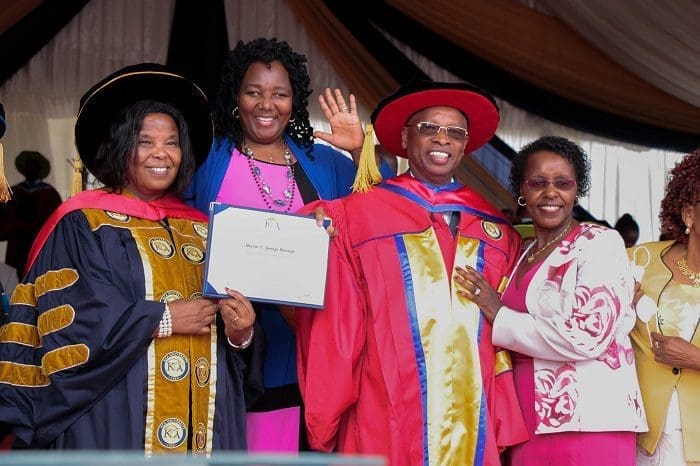 Kenyan Scientist Dr George Njoroge Awarded Honorary Doctoral 
