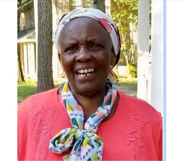 Death Announcement Of Lucy Kamau Of Baltimore, Maryland