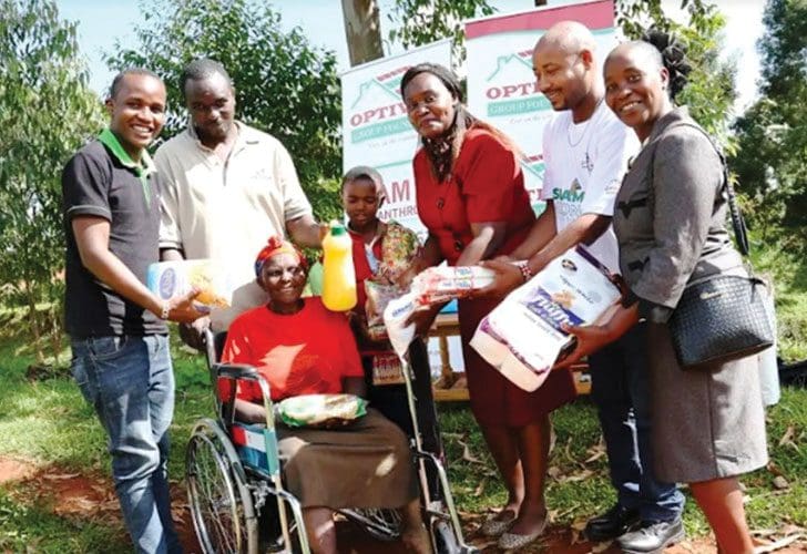 Optiven Foundation Empowers People With Disability