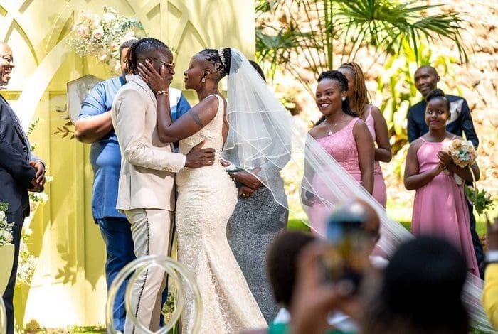 Wedding of gospel singer Guardian Angel 31 and Esther Musila 51