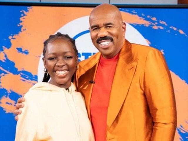 Legendary American Comedian Steve Harvey 'Adopts' Kenyan Elsa Majimbo