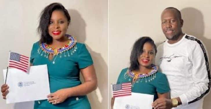 Former Kenya Radio Presenter Evelyne Nashipae Gets US Citizenship